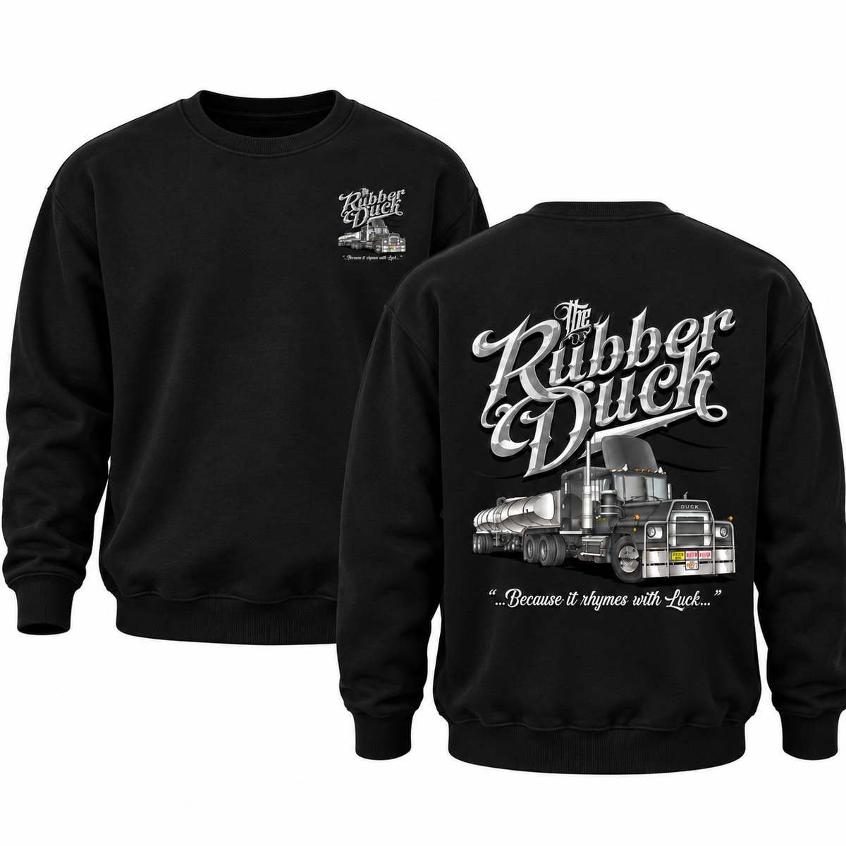 Rubber Duck Mack Truck Shirt, Vintage Convoy Movie Hoodie, Classic Trucker Graphic T-Shirt, Gift For Truck Drivers