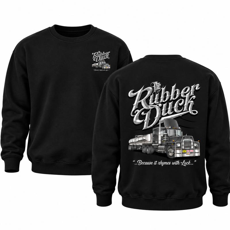 Rubber Duck Mack Truck Shirt, Vintage Convoy Movie Hoodie, Classic Trucker Graphic T-Shirt, Gift For Truck Drivers