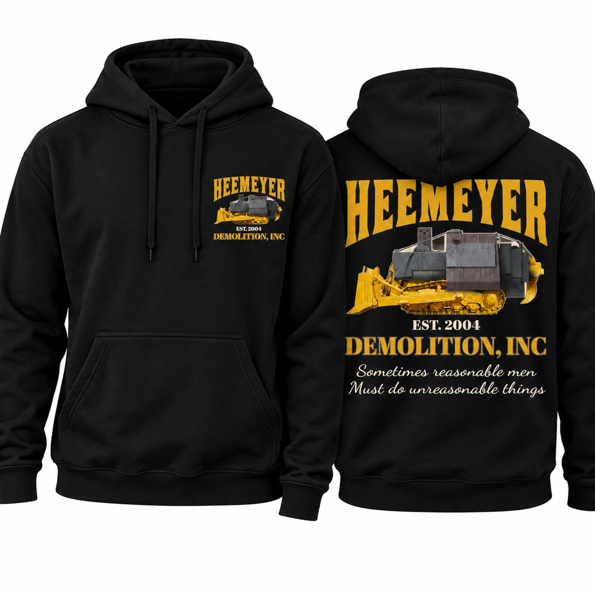 Heemeyer Demolition Inc Shirt, Vintage Graphic Marvin Heemeyer T-Shirt, Heavy Equipment Unisex Cotton Tee, Gift For Him