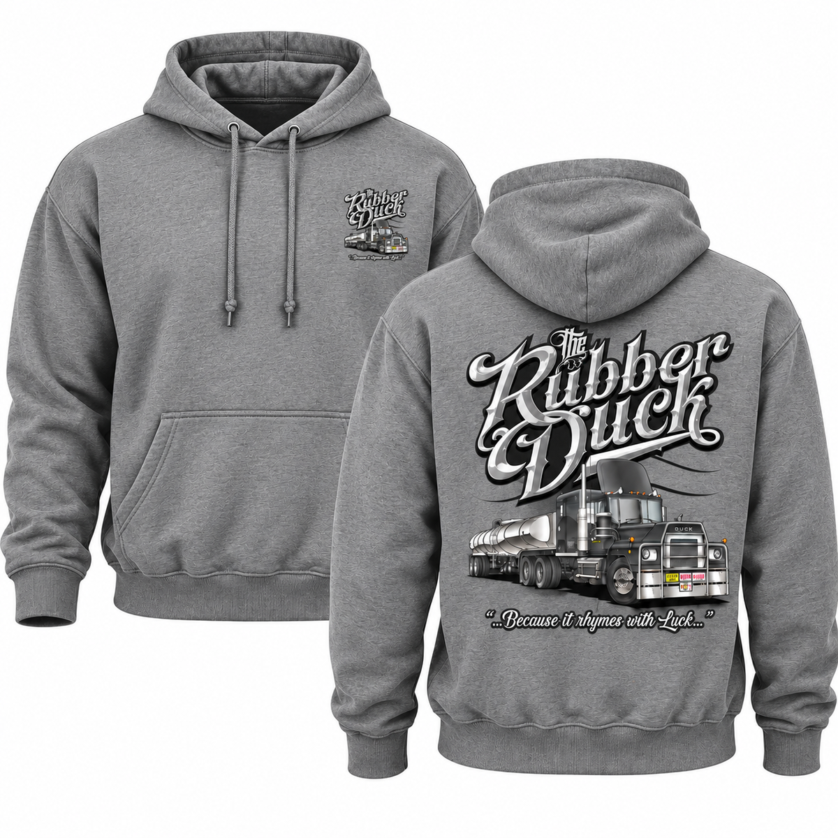 Rubber Duck Mack Truck Shirt, Vintage Convoy Movie Hoodie, Classic Trucker Graphic T-Shirt, Gift For Truck Drivers