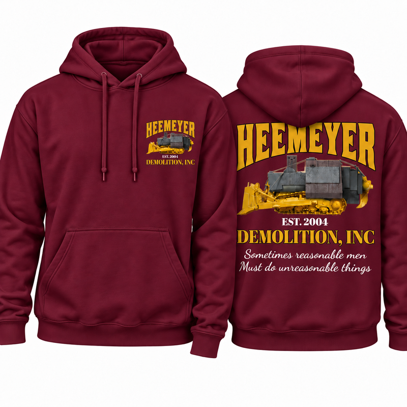 Heemeyer Demolition Inc Shirt, Vintage Graphic Marvin Heemeyer T-Shirt, Heavy Equipment Unisex Cotton Tee, Gift For Him