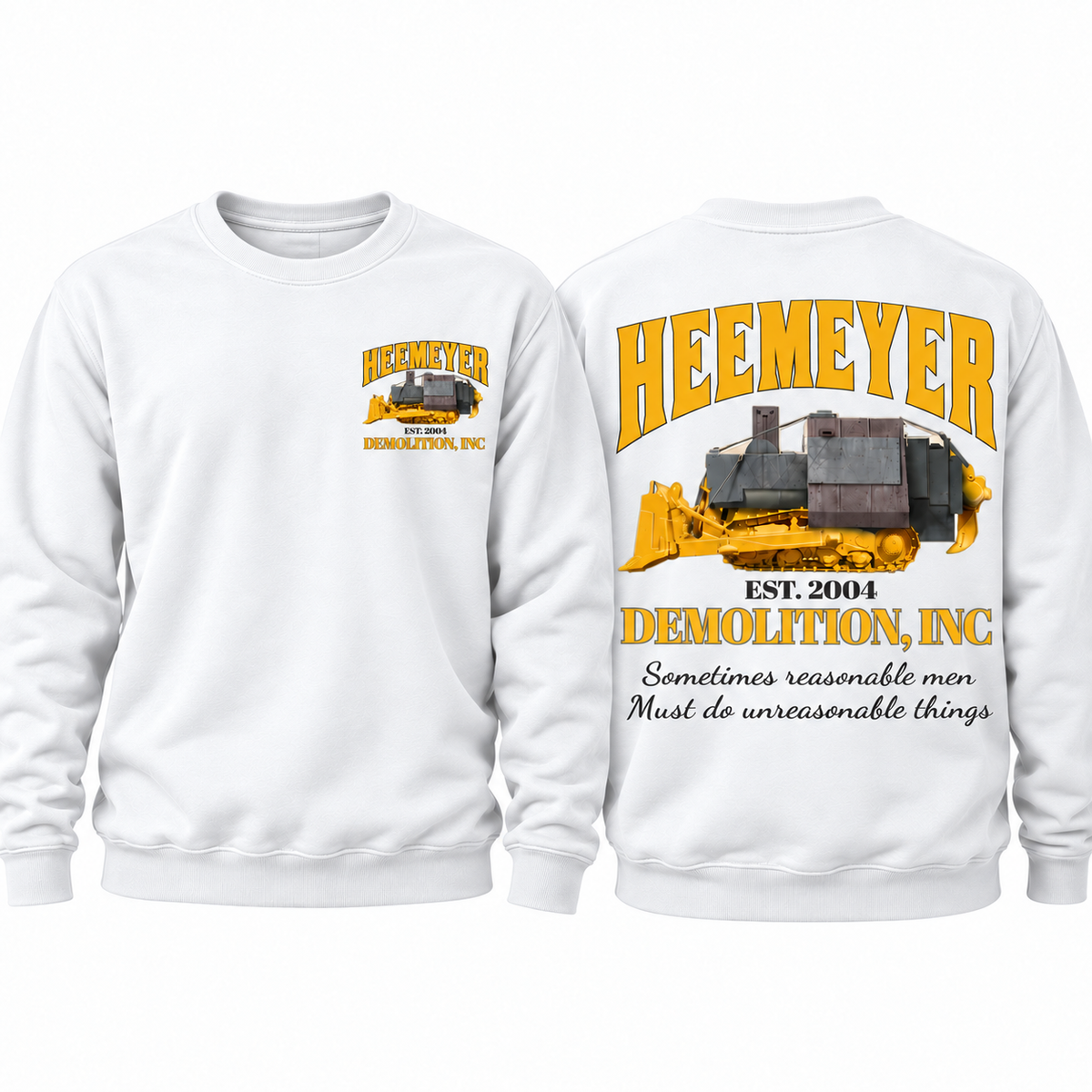 Heemeyer Demolition Inc Shirt, Vintage Graphic Marvin Heemeyer T-Shirt, Heavy Equipment Unisex Cotton Tee, Gift For Him