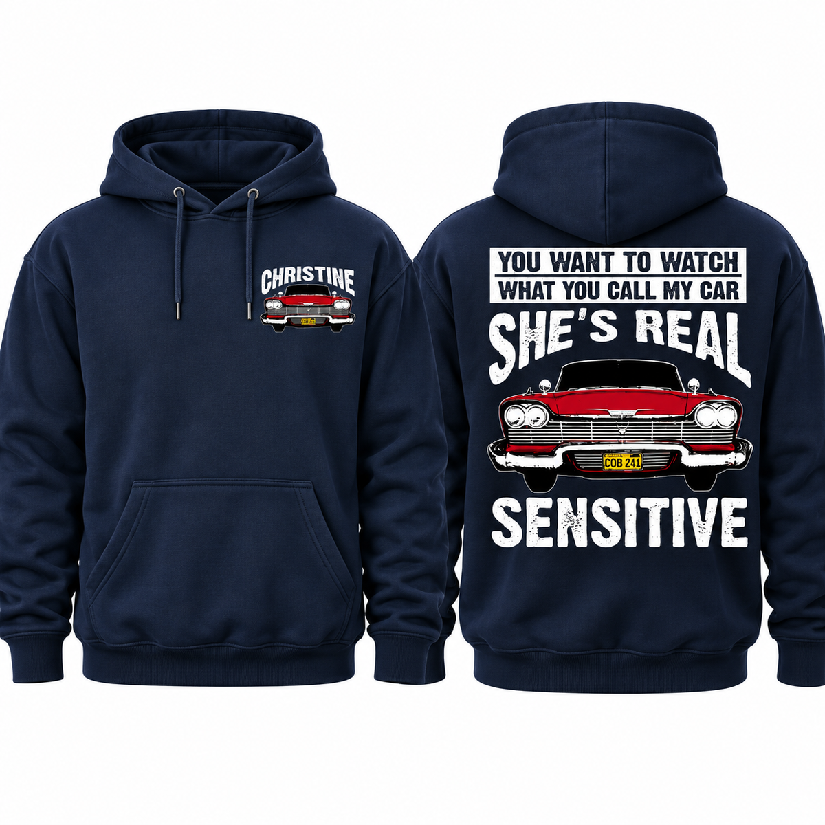 Christine Shirt, 1958 Plymouth Fury Tee, Haunted Classic Car TShirt, Vintage Horror Graphic T-Shirt, Retro Movie Fan Gift