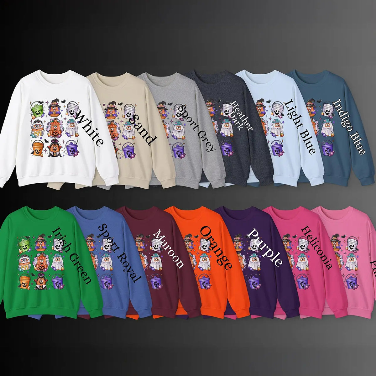 Halloween Chicken Nuggets Sweatshirt, 90s Retro Halloween Shirt, Spooky Nugget Crewneck