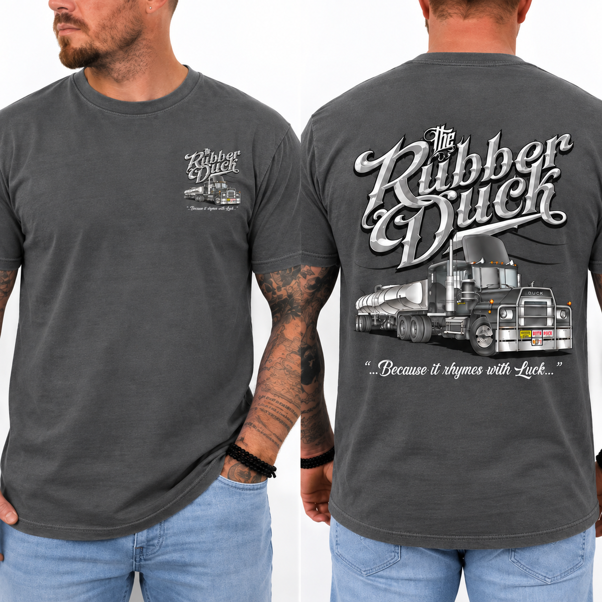 Rubber Duck Mack Truck Shirt, Vintage Convoy Movie Hoodie, Classic Trucker Graphic T-Shirt, Gift For Truck Drivers