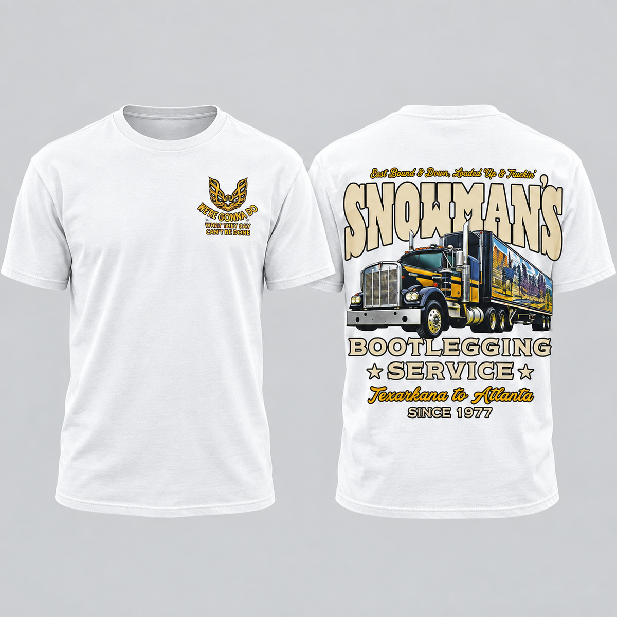 Snowman’s Bootlegging Service Hoodie, Vintage Smokey and The Bandit Sweatshirt, Funny 90s Movie Fan T-shirt, Christmas Gift For Him